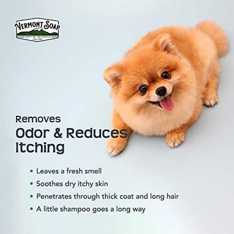 Organics Pet Shampoo - Infused with Organic & Natural Olive Oil, Coconut & Aloe Vera Dog Shampoo for Sensitive Skin - USDA Certified Grooming Pet Shampoo - Original Citrus (64Oz)
